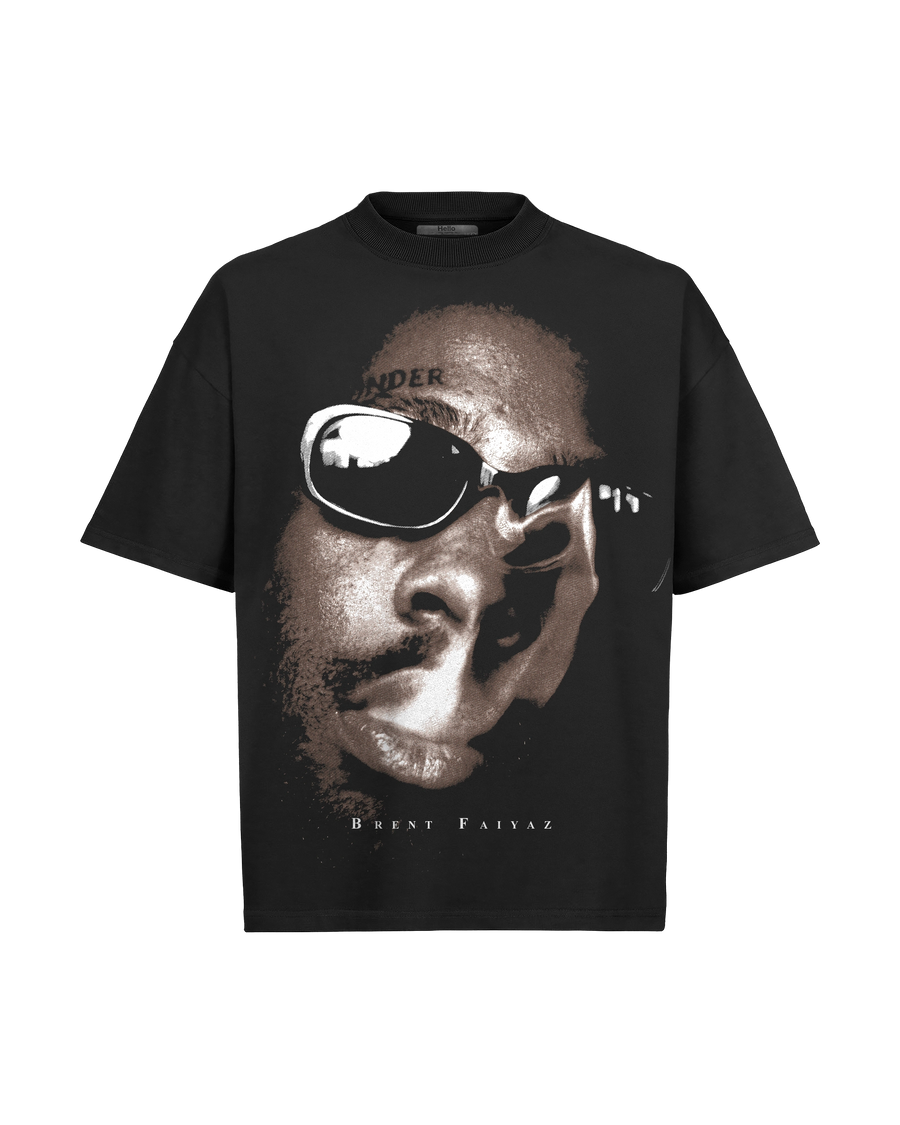 Brent Faiyaz Tee Black