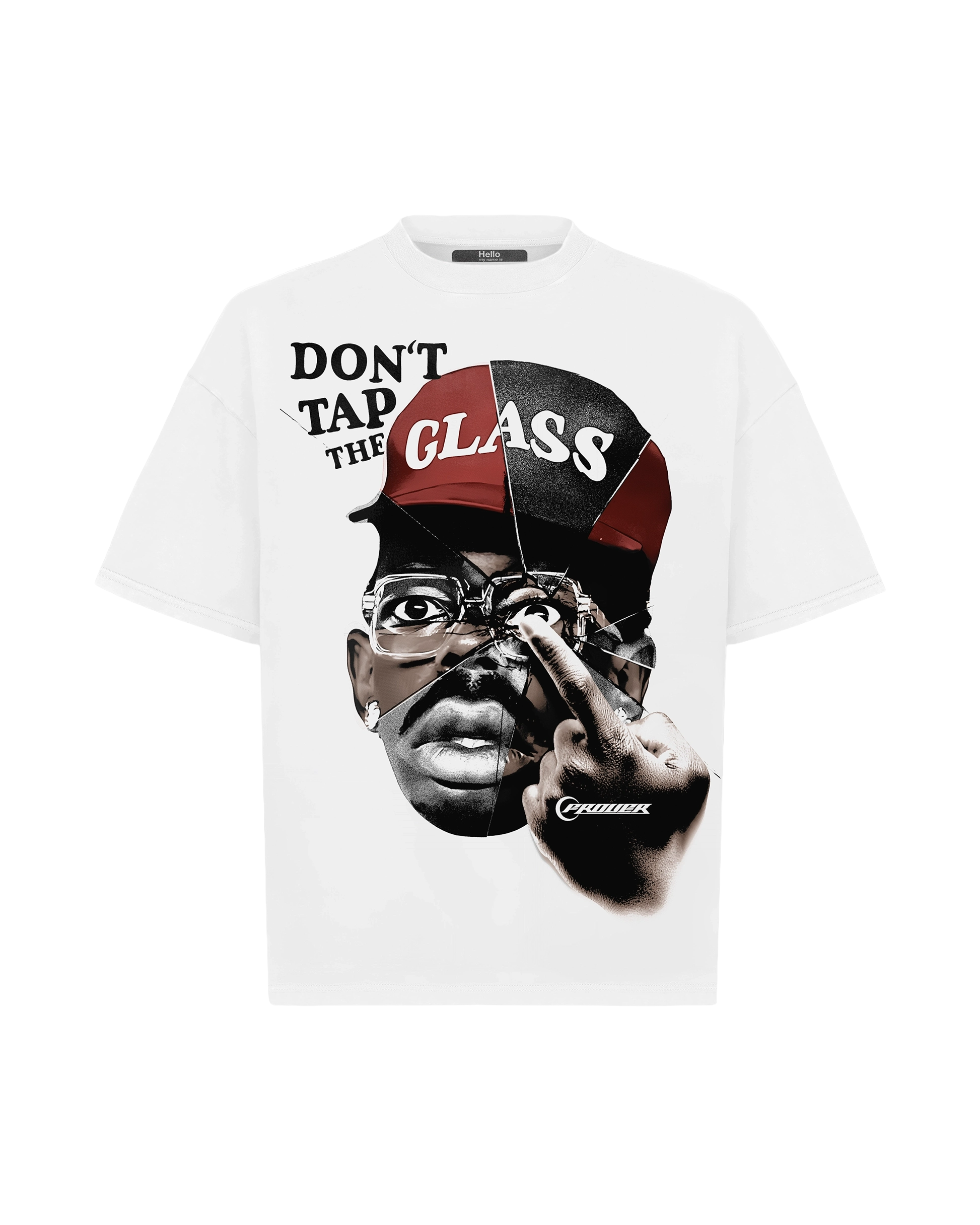 Tyler The Creator "Don’t Tap the Glass" Tee White - Frover Streetwear