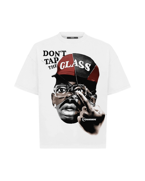 Tyler The Creator "Don’t Tap the Glass" Tee White - Frover Streetwear