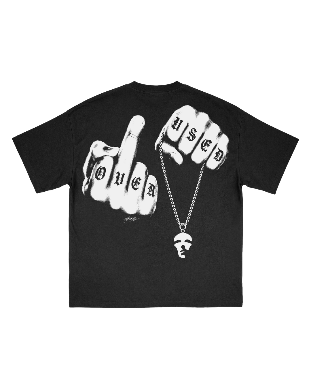 KNUCKLES BLACK TEE