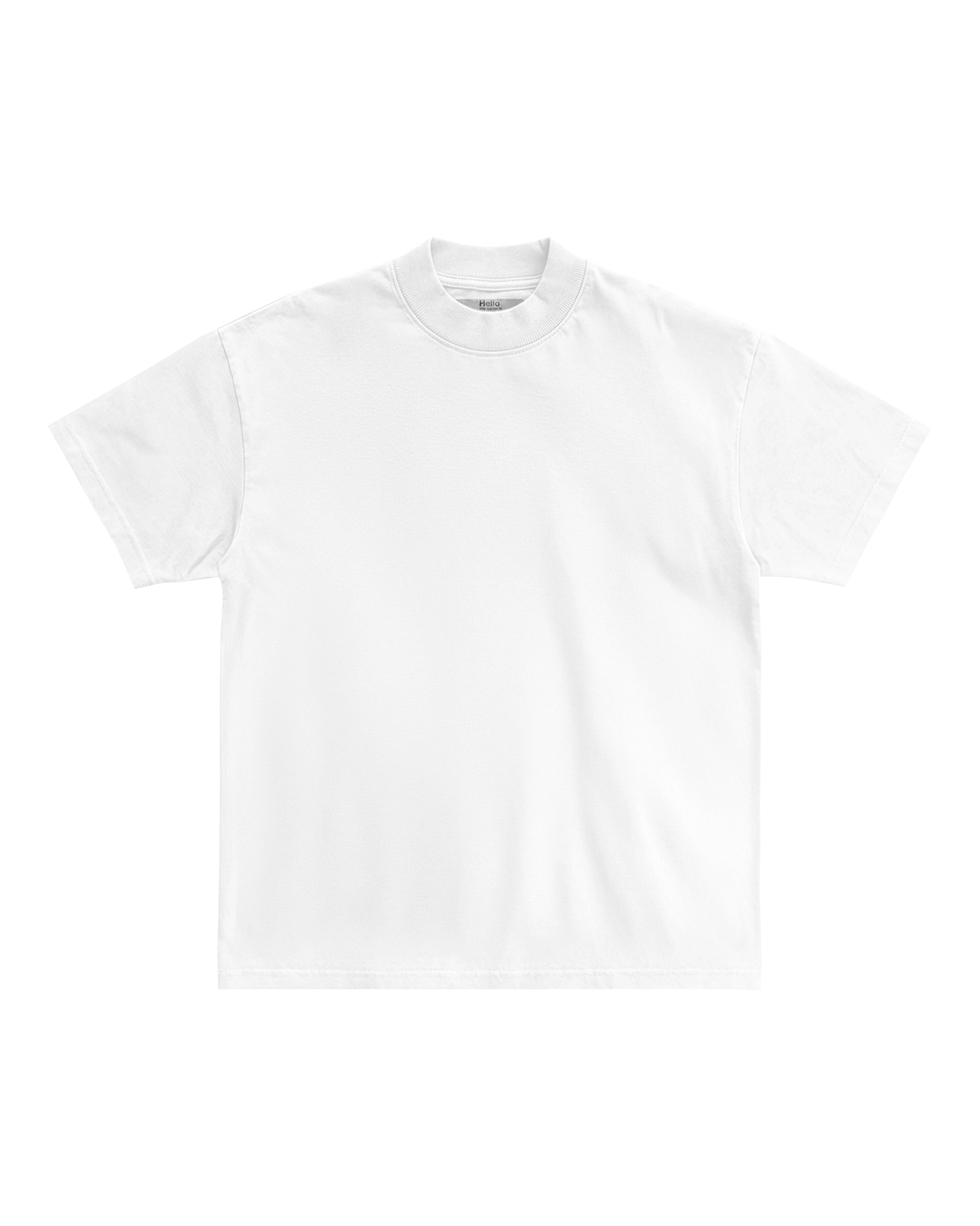 CottonBlend® White Tee - Frover Streetwear