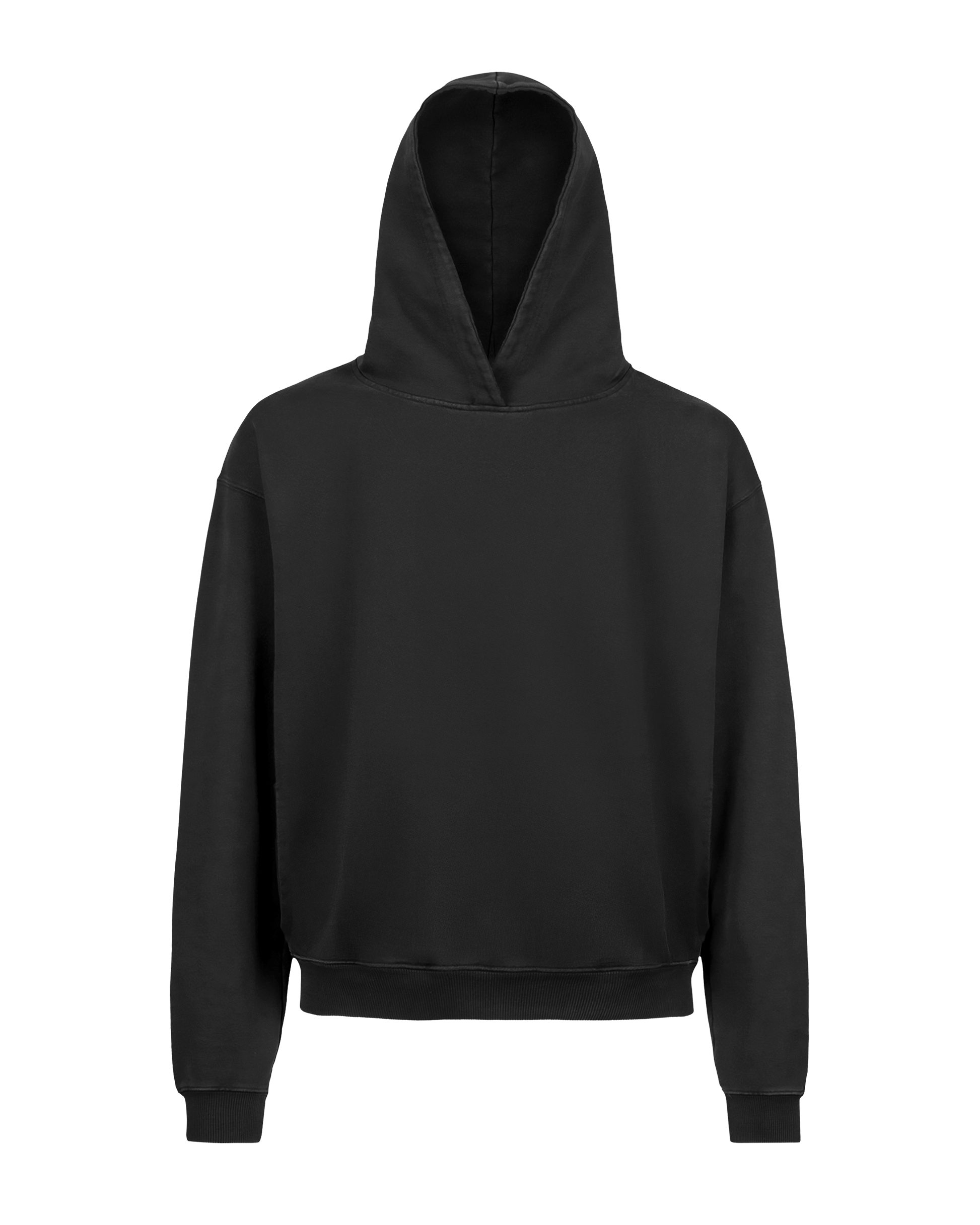 Overused® Raw Cut Hoodie Oversize Heavyweight - Frover Streetwear