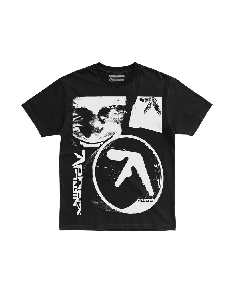 aphex twin 2010sブートレッグT Aphex Twin Monochrome Tee | Frover – Frover® Streetwear
