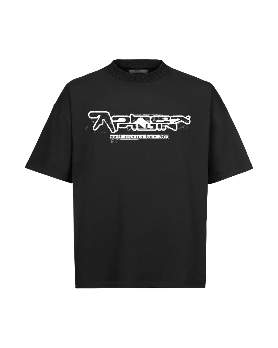 Aphex Twin 2019 Tour Tee Black