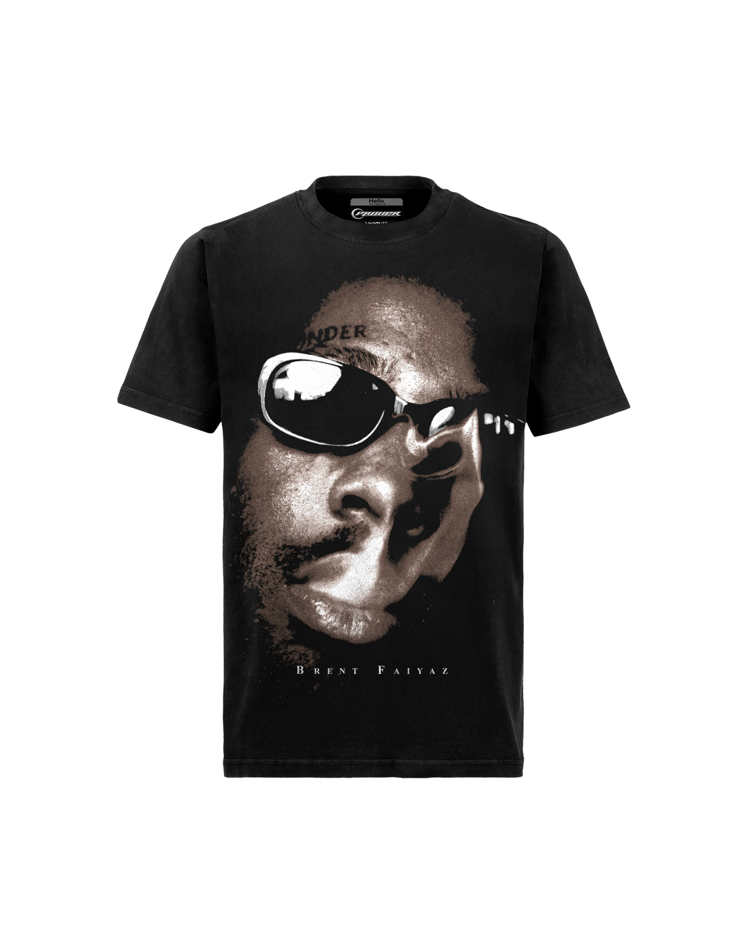Brent Faiyaz Tee Black