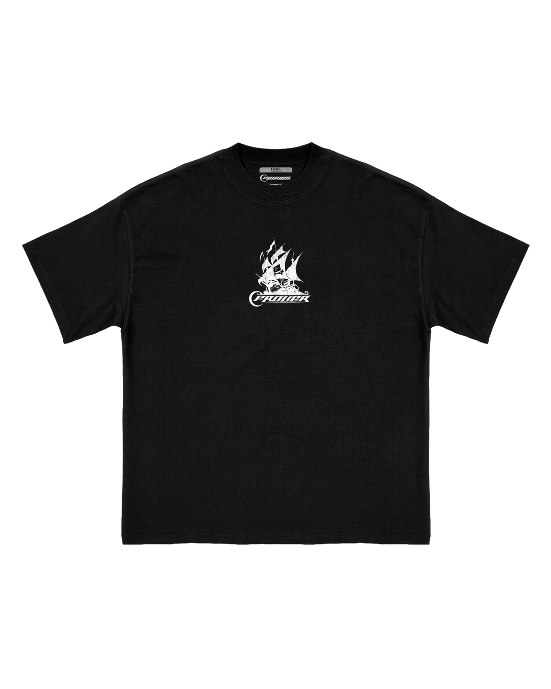 Polera Frover Pirate Bay Black Tee