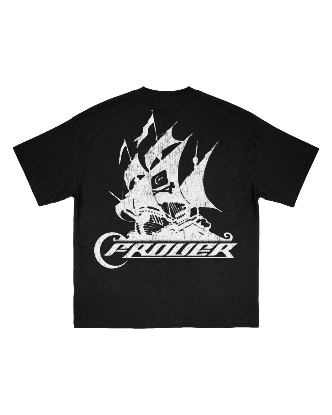 Polera Frover Pirate Bay Black Tee