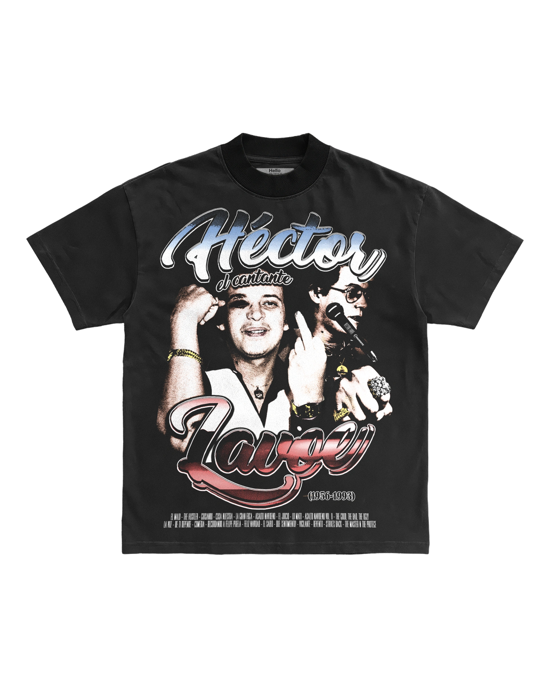 HÉCTOR LAVOE Tee – talla S – Frover – polera