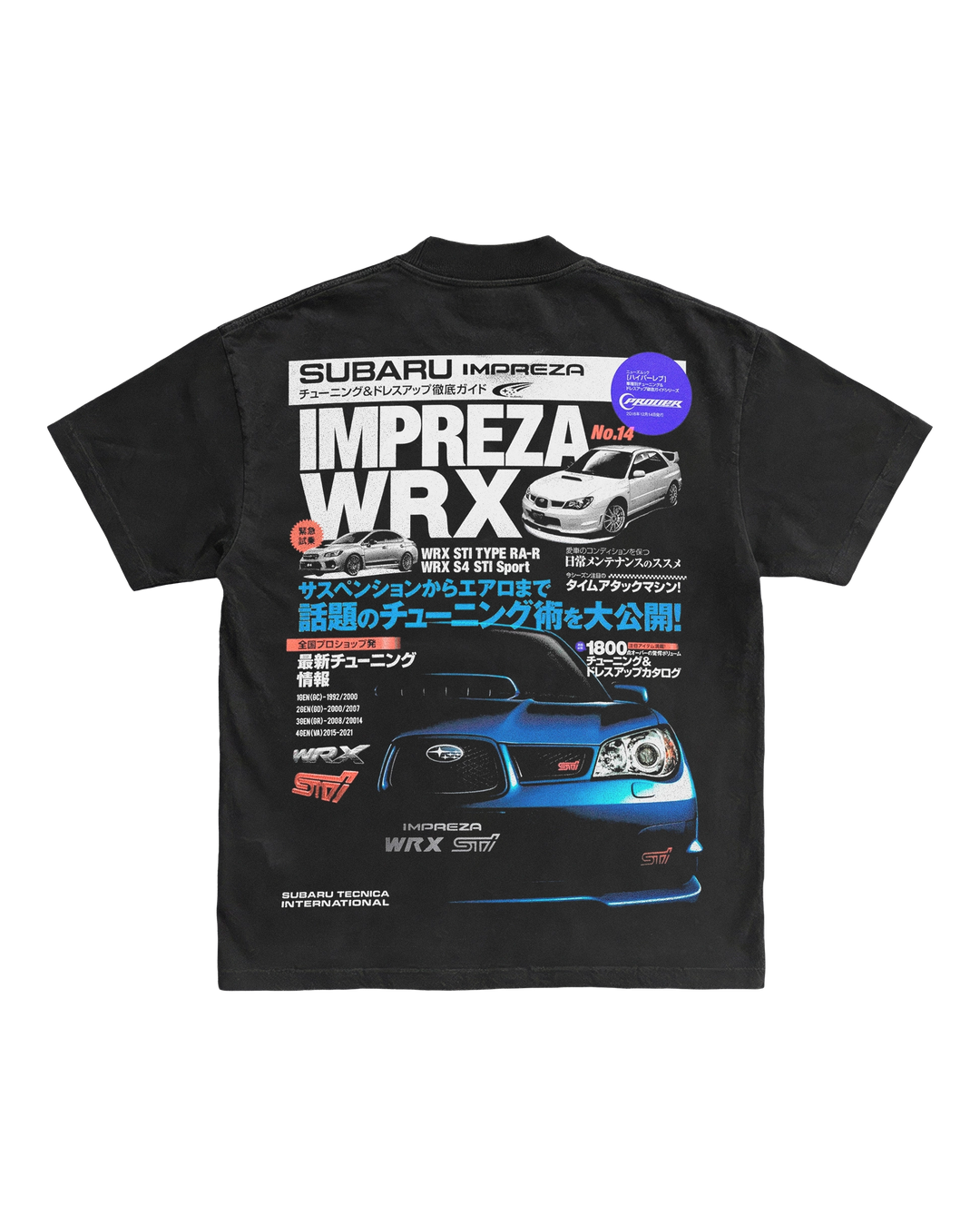 Subaru Impreza WRX Tee