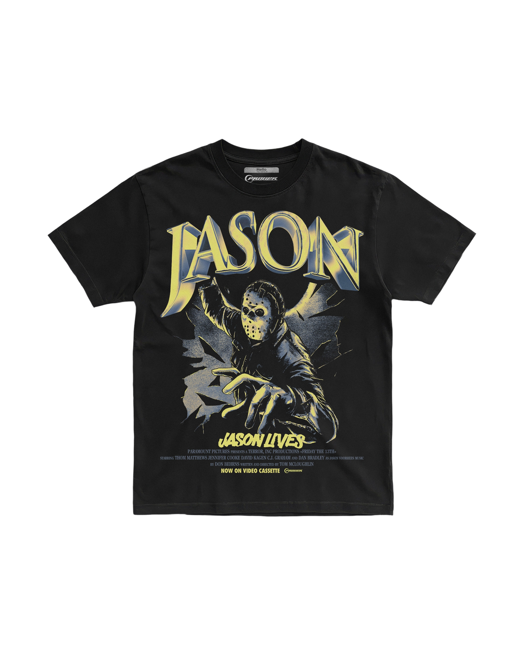 Jason Voorhees Jason Lives Tee – talla S – Frover – polera