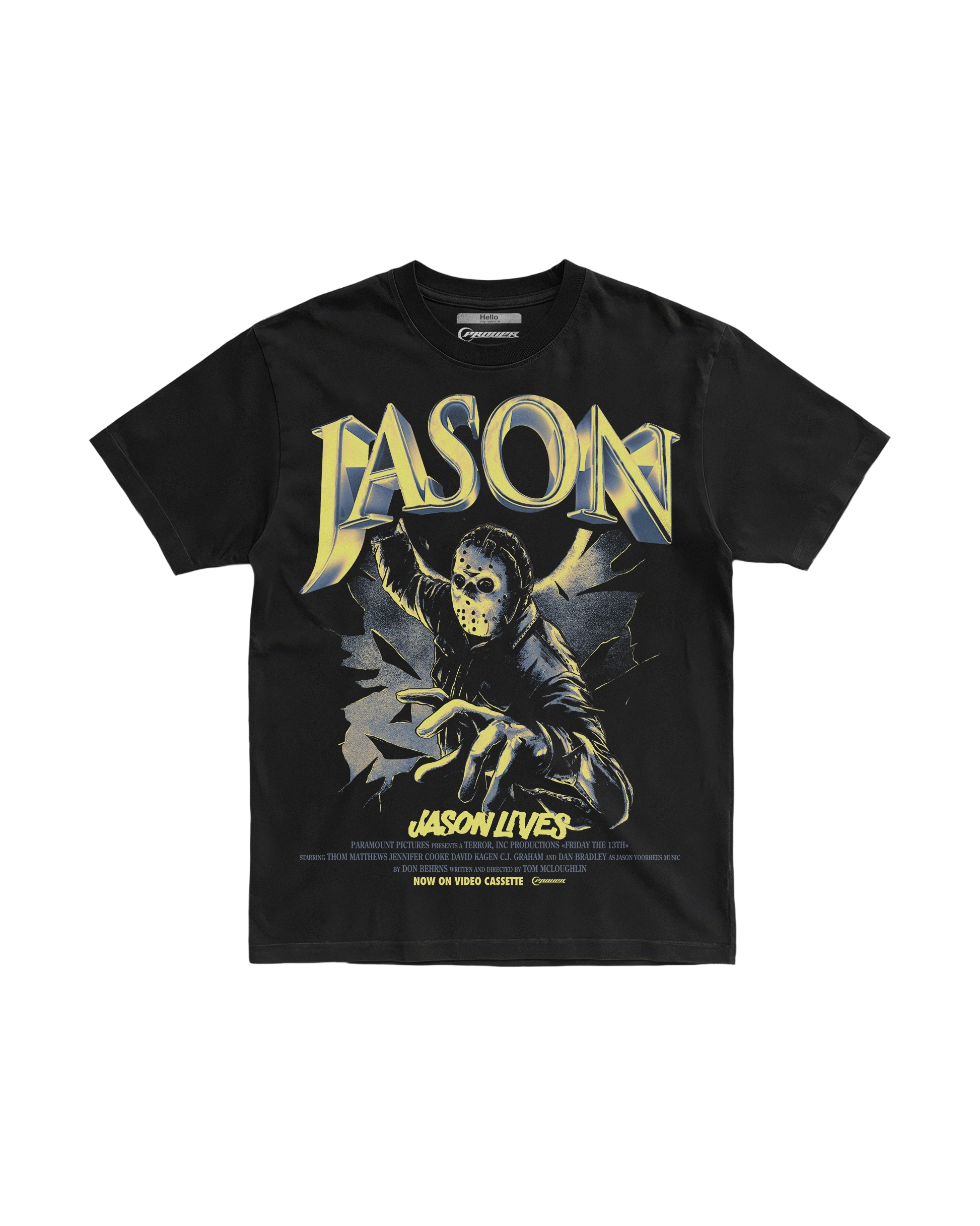 Jason Voorhees Jason Lives Tee – talla S – Frover – polera