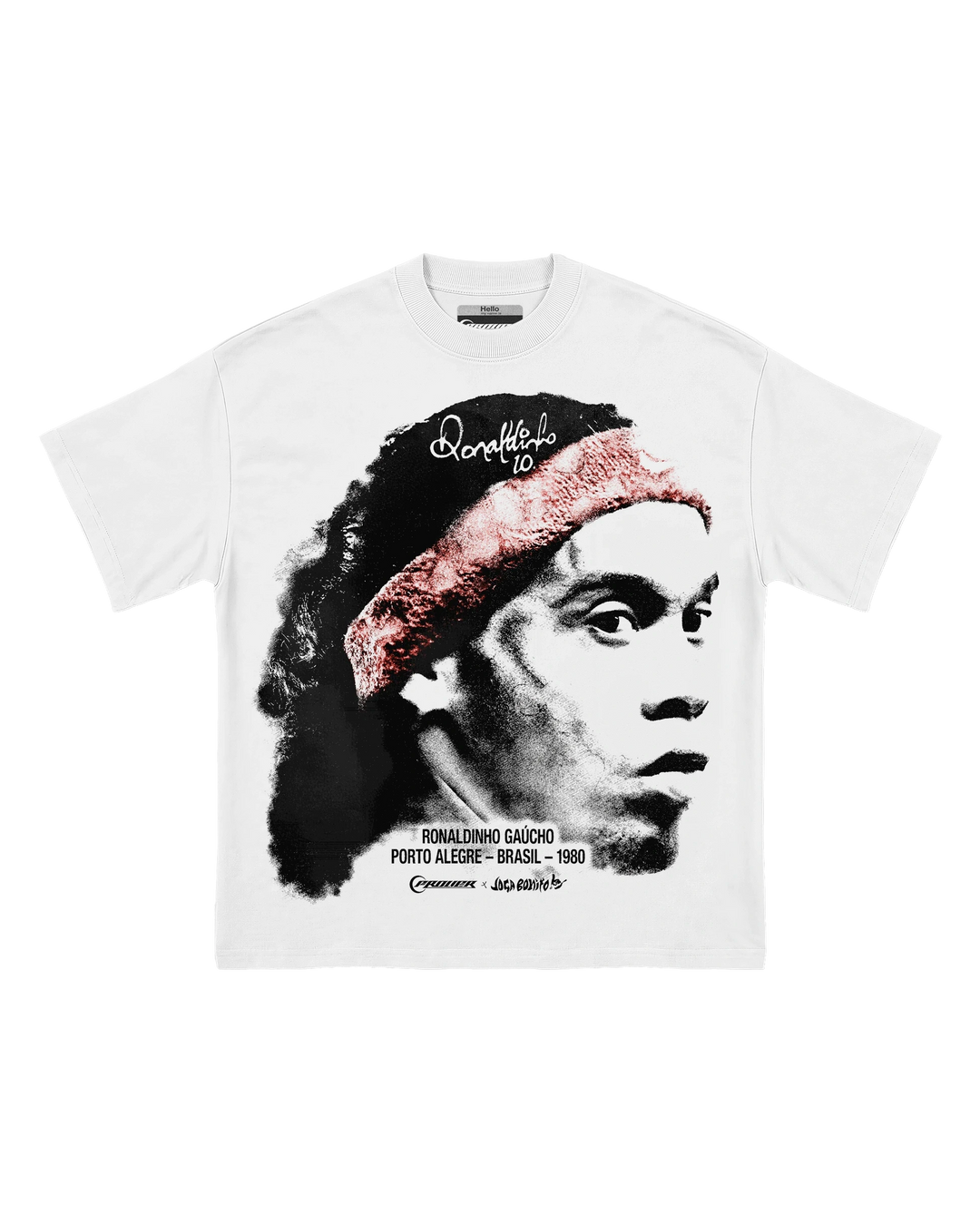 JOGA BONITO R10 WHITE Ronaldinho Tee