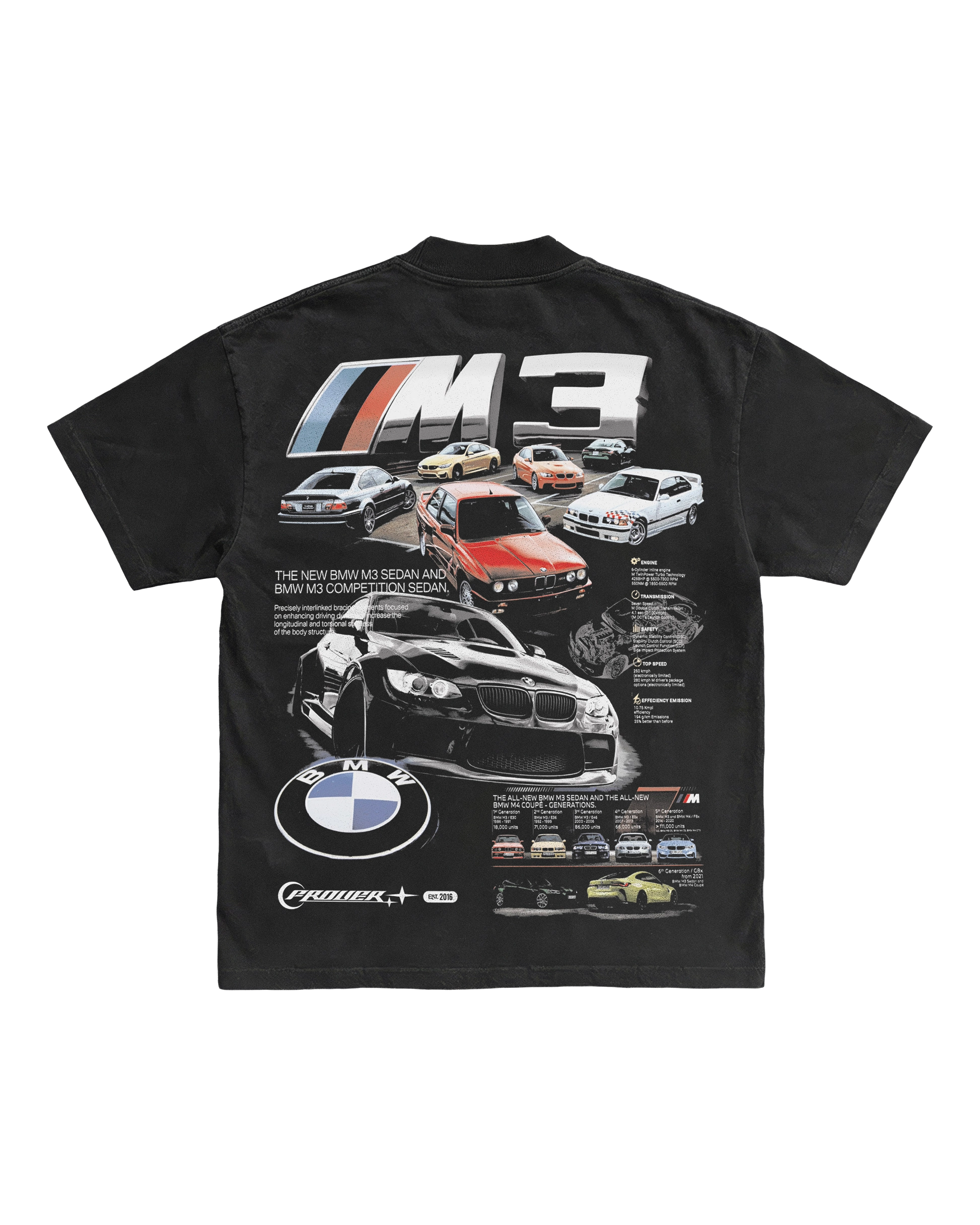 BMW M3 Evolution Tee - Frover Streetwear