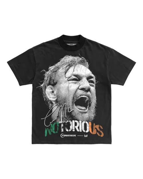Conor McGregor Tee Black - Frover Streetwear