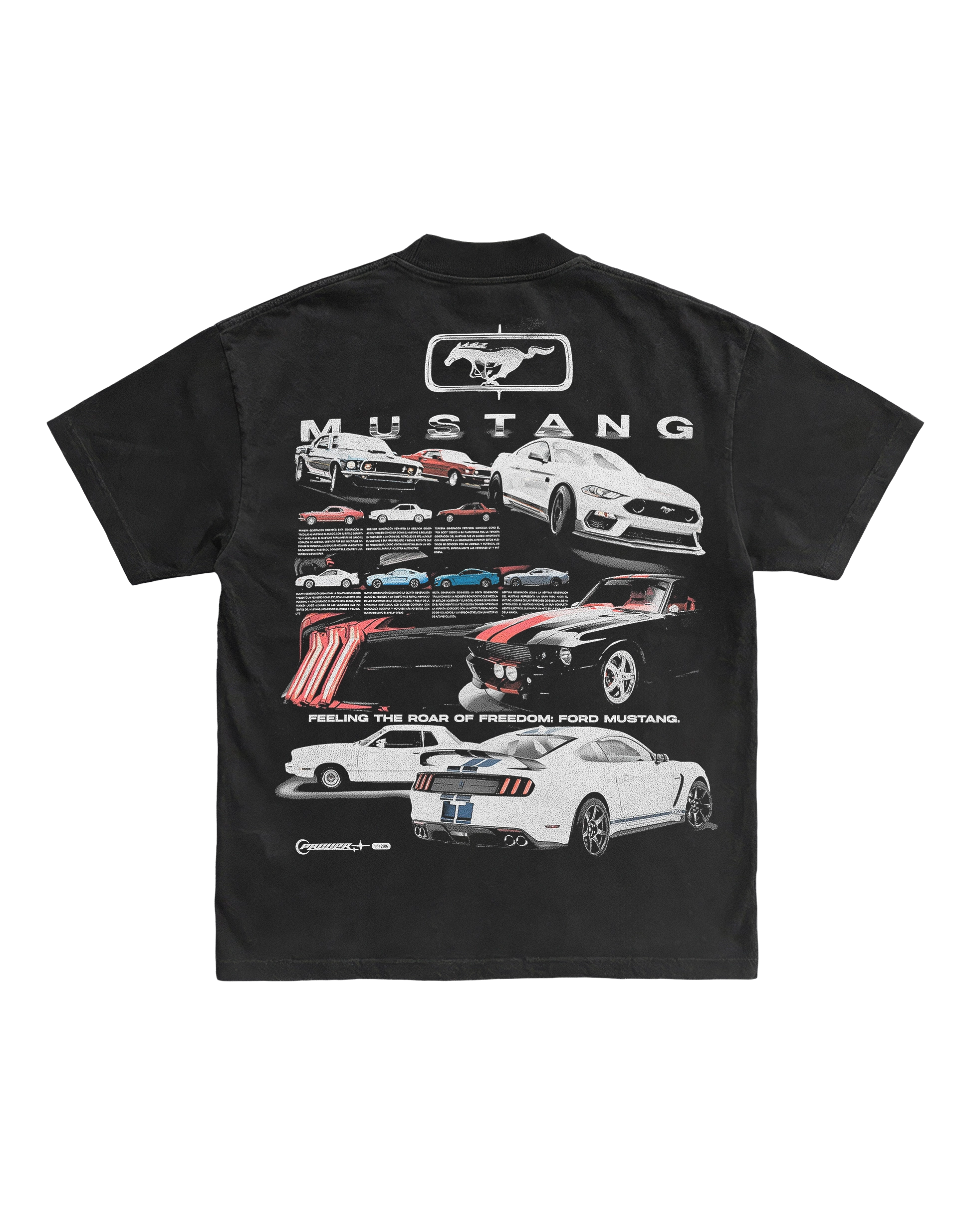 Ford Mustang Heritage Tee - Frover Streetwear