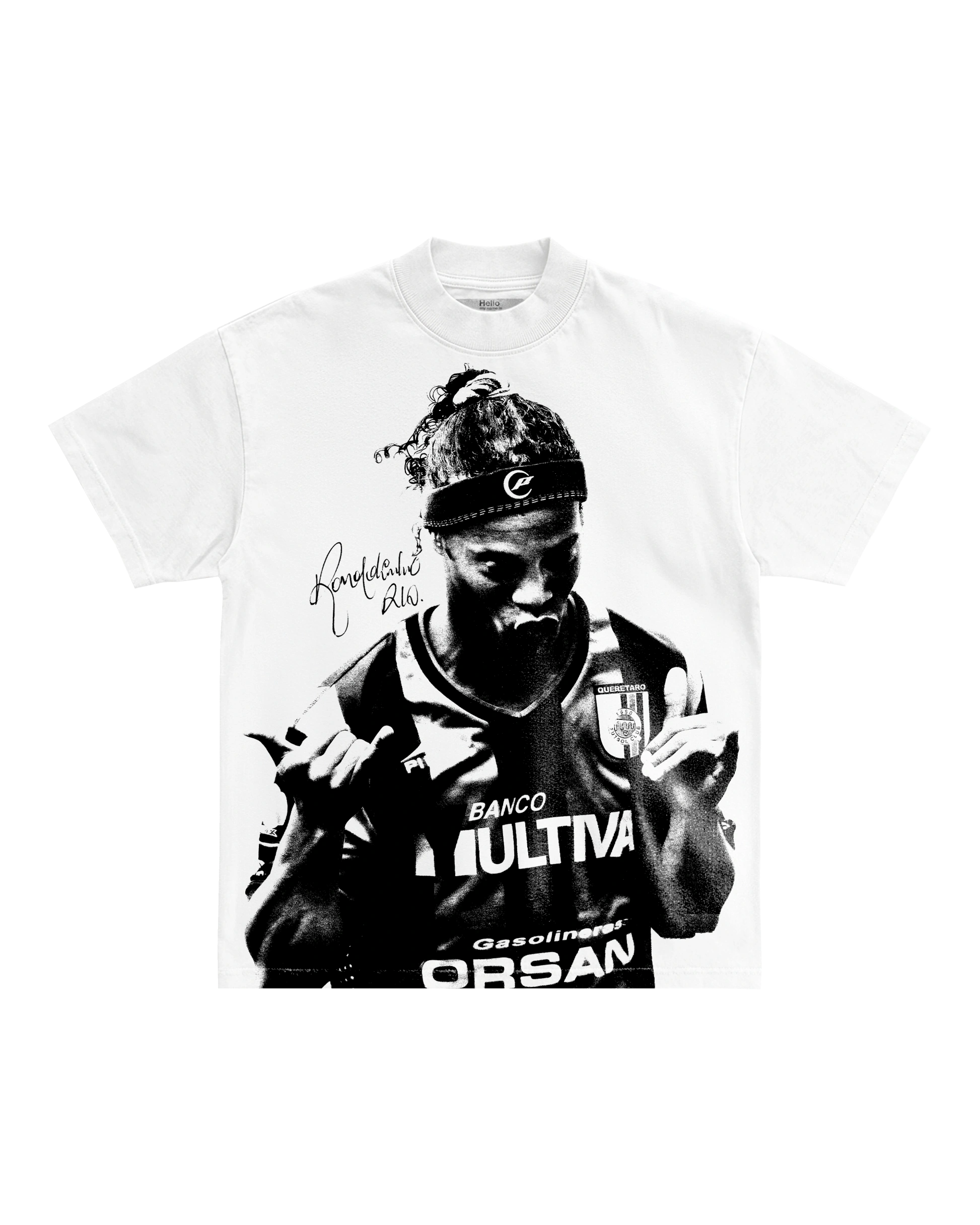 JOGA BONITO - RONALDINHO V2 WHITE - Frover Streetwear