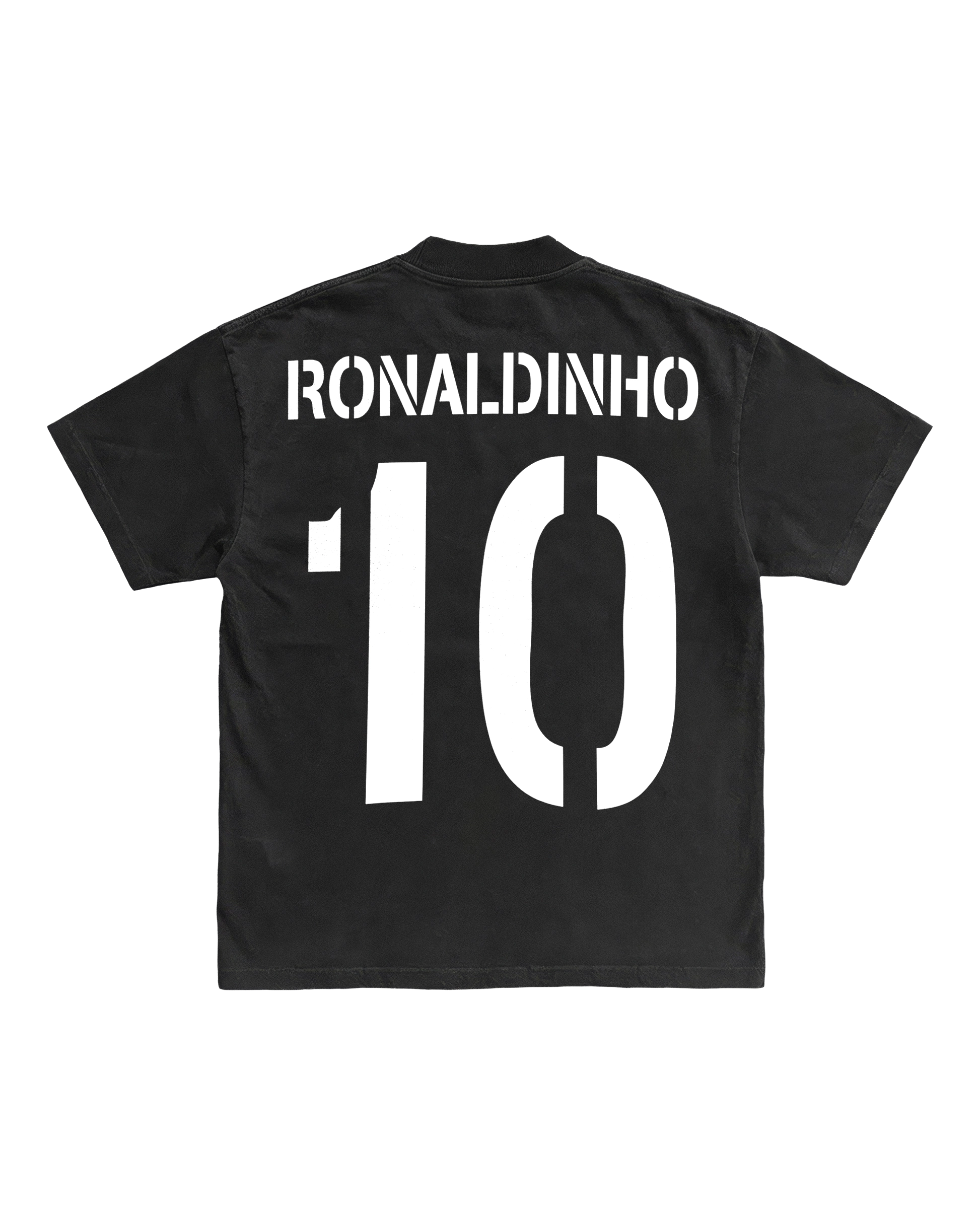 Ronaldinho 10 - Joga Bonito Tee – talla M – polera