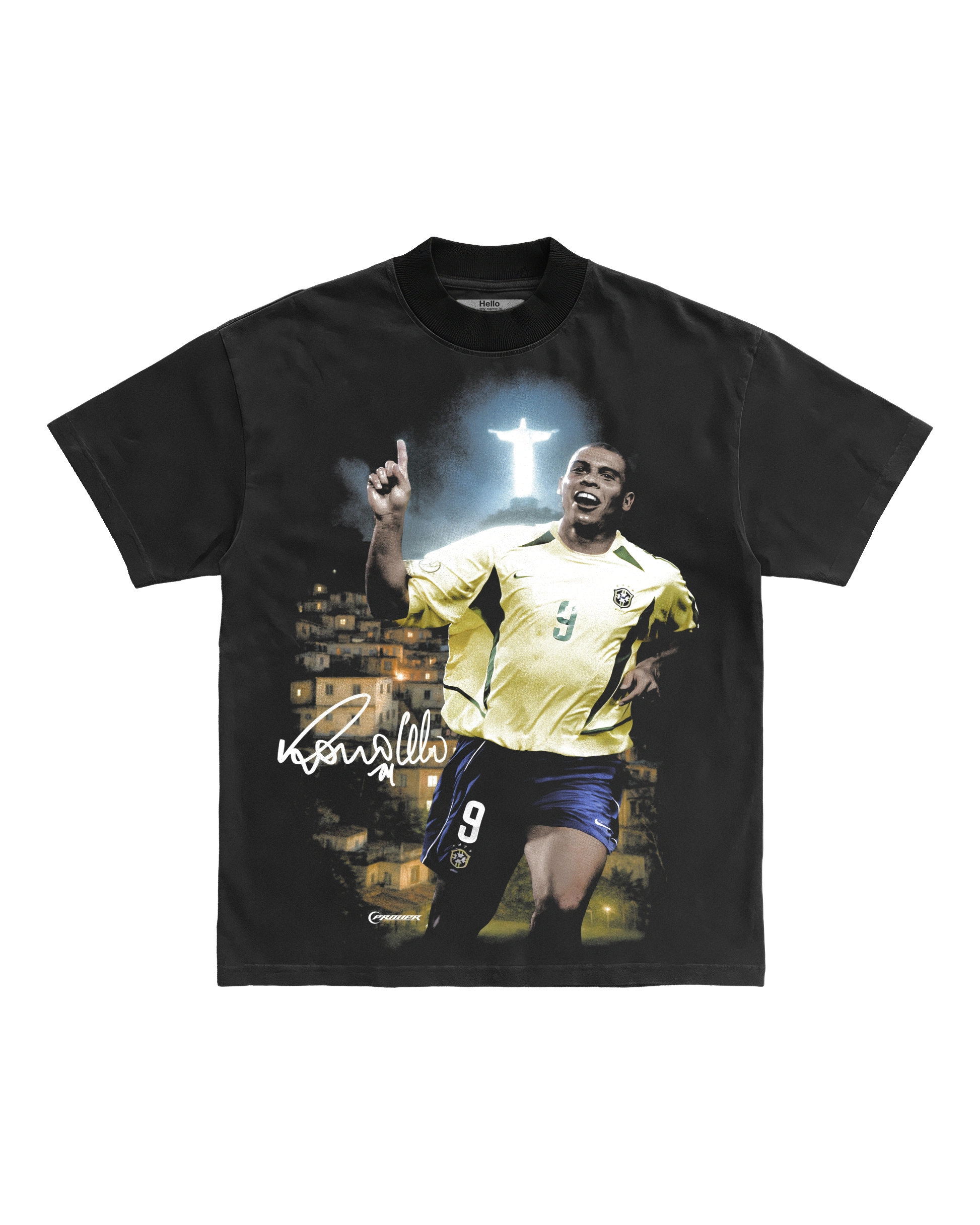 Ronaldo Nazário - Rio Tee – talla S – Frover – polera