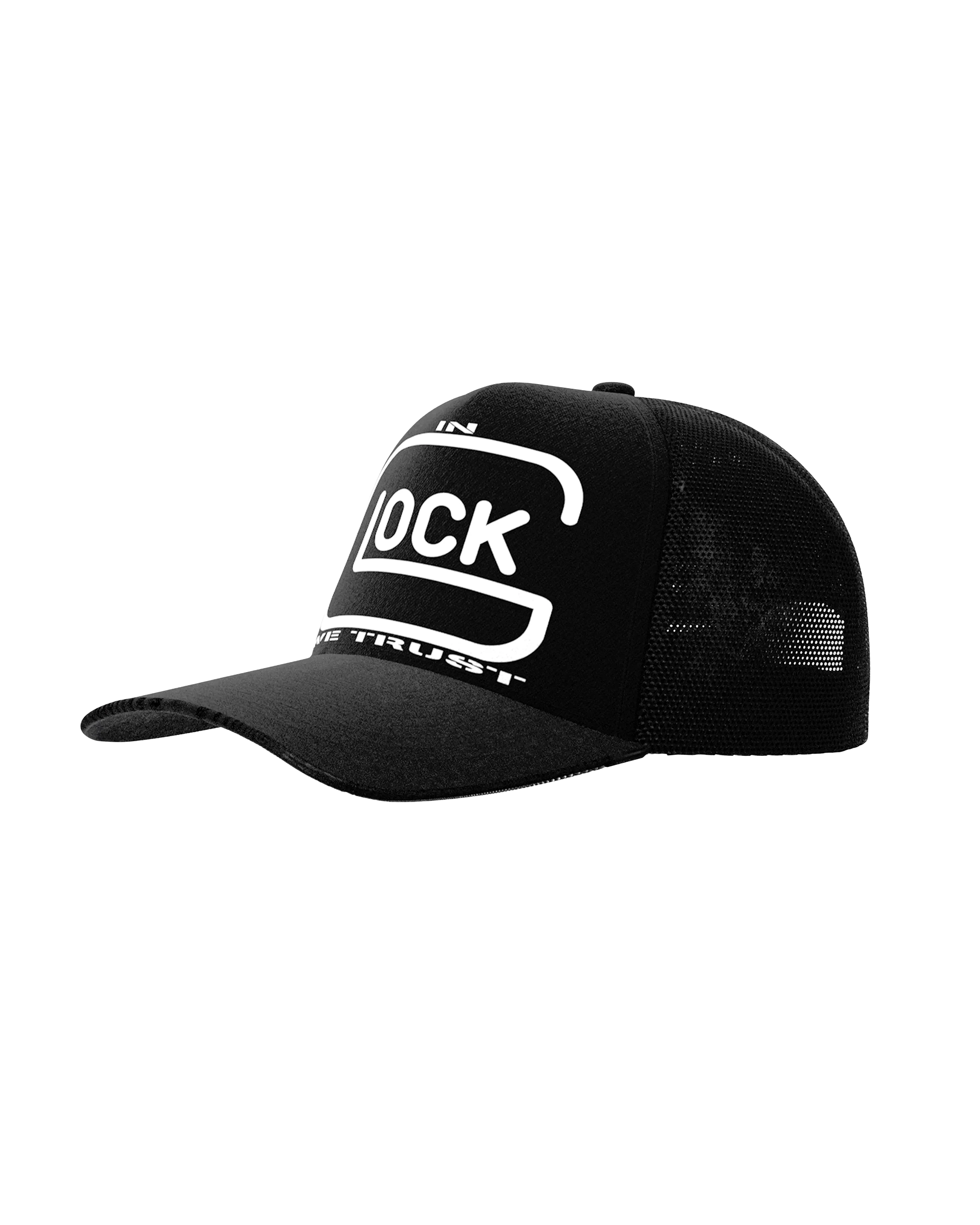 GLOCK STENCIL TRUCKER HAT - Frover Streetwear