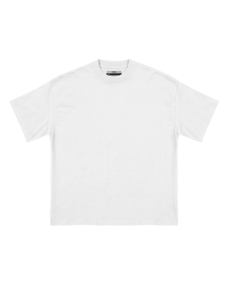 CottonBlend® White Tee