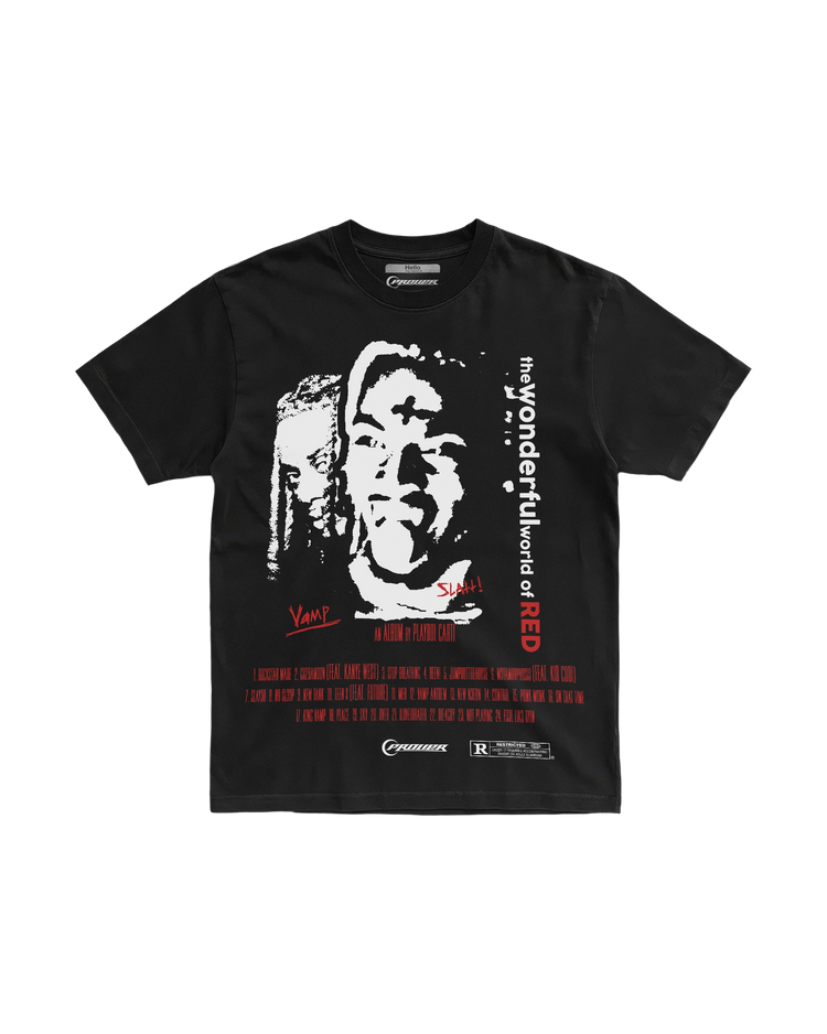 Playboi Carti World of Red Tee (FIT NORMAL)